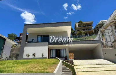 Casa com 3 dormitórios à venda, 199 m² por r$ 1.190.000,00 - albuquerque - teresópolis/rj