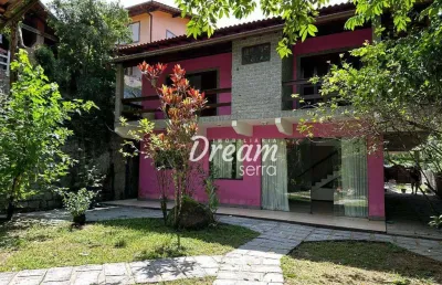 Casa com 4 dormitórios à venda, 224 m² por r$ 850.000,00 - limoeiro - guapimirim/rj