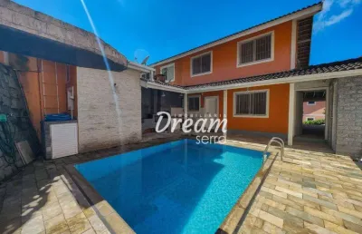 Casa com 3 dormitórios à venda, 78 m² por r$ 670.000 - granja guarani - teresópolis/rj
