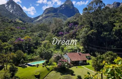Sítio com 5 dormitórios à venda, 60000 m² por r$ 1.990.000,00 - vargem grande - teresópolis/rj