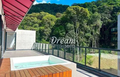 Cobertura com 3 dormitórios à venda, 145 m² por r$ 1.400.000,00 - alto - teresópolis/rj