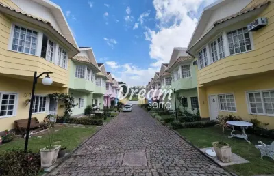 Casa com 2 dormitórios à venda, 76 m² por r$ 310.000,00 - bom retiro - teresópolis/rj