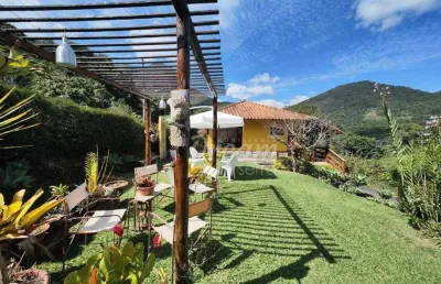 Casa com 3 dormitórios à venda, 120 m² por r$ 750.000,00 - colônia alpina - teresópolis/rj