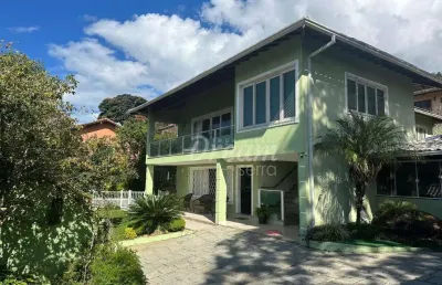 Casa com 4 dormitórios à venda, 519 m² por r$ 2.745.000,00 - parque do ingá - teresópolis/rj
