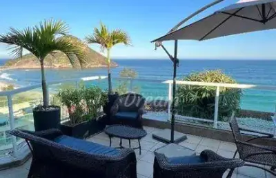 Cobertura com 1 dormitório à venda, 93 m² por r$ 1.800.000,00 - recreio dos bandeirantes - rio de janeiro/rj