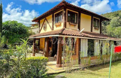 Casa com 4 dormitórios à venda, 190 m² por r$ 1.100.000,00 - albuquerque - teresópolis/rj