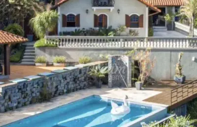 Magnifica casa em condomínio de luxo com 6 dormitório, (4 suítes) 435 m² a venda por r$ 3.900.000 - albuquerque - teresópolis/rj