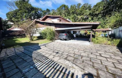 Casa com 5 dormitórios para alugar, 300 m² por r$ 8.250,00/mês - bom retiro - teresópolis/rj