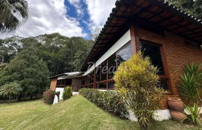 Casa com 5 dormitórios, 258 m² - venda por r$ 3.800.000,00 ou aluguel por r$ 15.325,50/mês - quebra frascos - teresópolis/rj