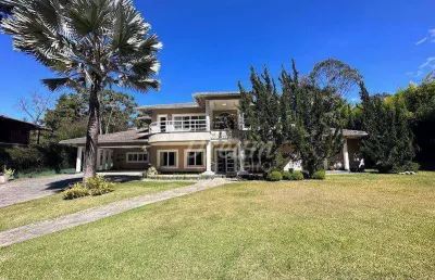 Casa com 5 dormitórios à venda, 665 m² por r$ 4.000.000,00 - parque do imbui - teresópolis/rj