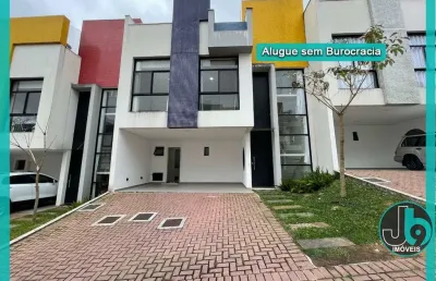 Sobrado semi mobiliado em condomínio para locação com 277m² e piscina no bairro santo inácio
