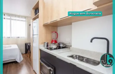 Apartamento alugar centro 46m² mobiliado com 1 quarto