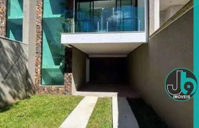 Sobrado novo para alugar ou vender no abranches com 3 quartos, 1 suíte, 3 banheiros, 3 vagas de garagem e churrasqueira com 180m² por r$ 7.999,00/mês