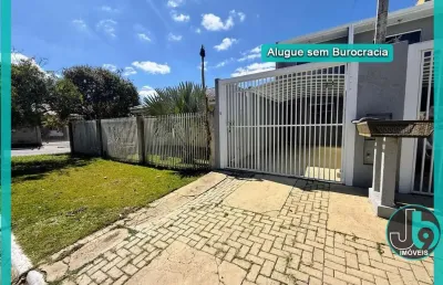 Casa para alugar no bairro umbara 89m² com 3 quartos, 2 banheiros e edicula com churrasqueira por r$ 2.500/mes