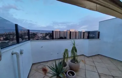 Cobertura com 2 quartos à venda na rua castelo setúbal, 650, castelo, belo horizonte por r$ 800.000