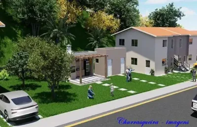 Casa em condomínio fechado com 2 quartos à venda na joão barbosa da fonseca, 1013, jequitibá, vespasiano por r$ 256.900