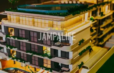 Apartamento com 1 dormitório à venda, 46 m² por r$ 665.000,00 - cabo branco - joão pessoa/pb
