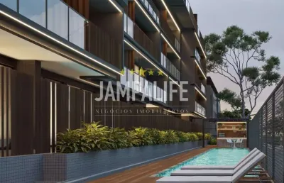 Lindo apartamento térreo com área garden em intermares