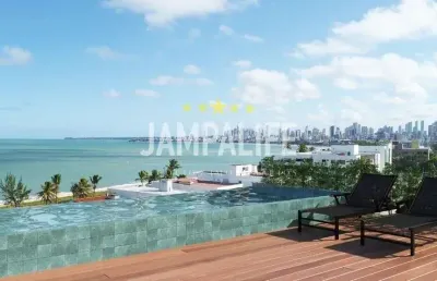 Flat com 1 dormitório à venda, 21 m² por r$ 350.000,00 - bessa - joão pessoa/pb