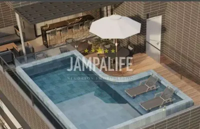 Apartamento com 1 dormitório à venda, 36 m² por r$ 320.000,00 - intermares - cabedelo/pb