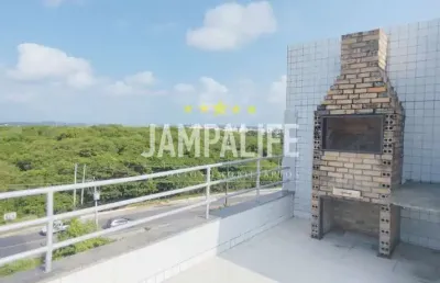 Cobertura com 4 dormitórios à venda, 364 m²- bessa - joão pessoa/pb