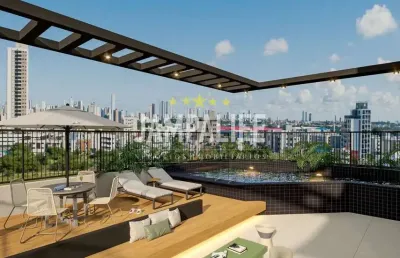 Apartamento com 2 dormitórios à venda, 56 m² - aeroclube - joão pessoa/pb