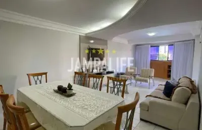 Apartamento com 4 dormitórios à venda, 160 m² por r$ 950.000,00 - miramar - joão pessoa/pb