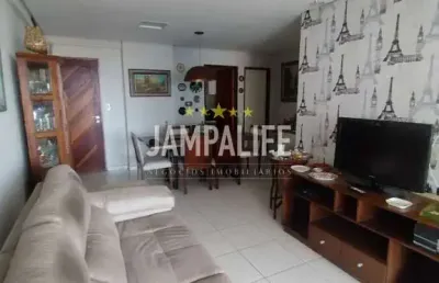 Apartamento com 3 dormitórios à venda, 135 m² - miramar - joão pessoa/pb