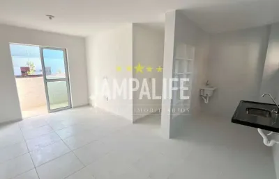 Apartamento com 2 dormitórios à venda, 55 m² por r$ 220.000,00 - camboinha - cabedelo/pb
