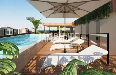 Flat com 1 dormitório à venda, 29 m² - intermares - cabedelo/pb