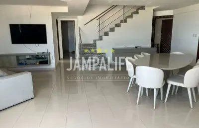 Cobertura com 3 dormitórios à venda, 225 m² por r$ 1.290.000,00 - intermares - cabedelo/pb