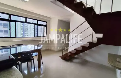 Cobertura com 3 dormitórios à venda, 365 m² por r$ 1.600.000,00 - tambaú - joão pessoa/pb