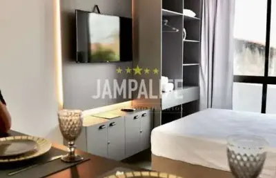 Flat com 1 dormitório à venda, 23 m² por r$ 323.000 - intermares - cabedelo/pb