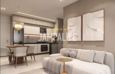 Apartamento garden com 1 dormitório à venda, 42 m² por r$ 270.000,00 - praia do poço - cabedelo/pb