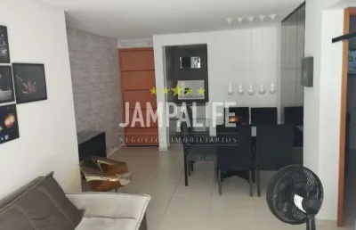Apartamento garden com 2 dormitórios à venda, 75 m² por r$ 540.000,00 - bessa - joão pessoa/pb