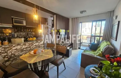 Apartamento com 2 dormitórios à venda, 52 m² por r$ 450.000,00 - manaíra - joão pessoa/pb