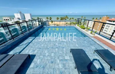 Flat com 1 quarto à venda no Cabo Branco, João Pessoa 