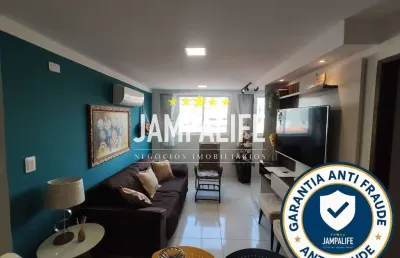 Apartamento com 2 dormitórios à venda, 50 m² por r$ 655.000,00 - jardim oceania - joão pessoa/pb