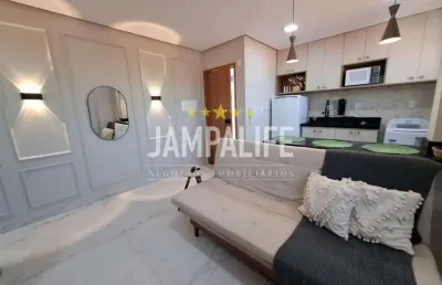 Flat com 1 dormitório à venda, 30 m² por r$ 499.000,00 - cabo branco - joão pessoa/pb