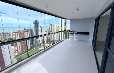 Apartamento com 4 dormitórios à venda, 206 m² por r$ 2.800.000,00 - miramar - joão pessoa/pb