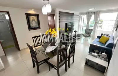 Apartamento com 3 dormitórios à venda, 77 m² por r$ 550.000,00 - bessa - joão pessoa/pb