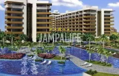 Apartamento com 3 dormitórios, 128 m² - venda por r$ 2.500.000 ou aluguel por r$ 15.183/mês - ponta de campina - cabedelo/pb