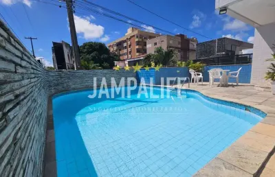 Apartamento com 3 dormitórios, 122 m² - venda por r$ 750.000,00 ou aluguel por r$ 5.190,42/mês - manaíra - joão pessoa/pb