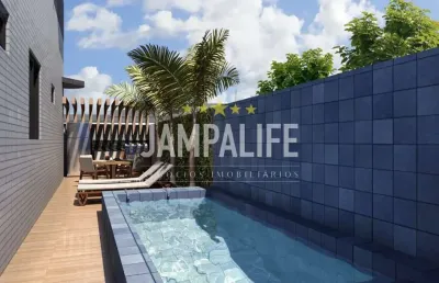Apartamento com 2 dormitórios à venda, 107 m² por r$ 415.000,00 - bessa - joão pessoa/pb