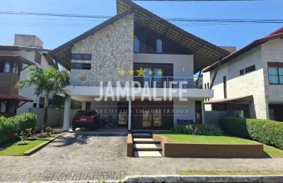 Casa com 5 dormitórios à venda, 481 m² por r$ 2.250.000,00 - portal do sol - joão pessoa/pb