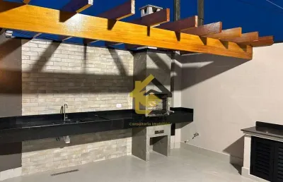 Casa com 3 dormitórios à venda, 110 m² - jardim ipiranga - americana/sp