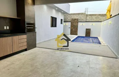 Casa com 3 dormitórios à venda, 187 m² por- recanto das águas- nova odessa/sp