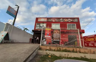 Sala comercial no segundo piso para locação, gralha azul - fazenda rio grande