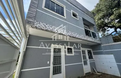 Sobrado à venda 3 quartos, alto boqueirão, curitiba - pr