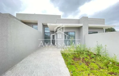 Casa 3 quartos e amplo espaço de fundos, veneza, fazenda rio grande - pr
